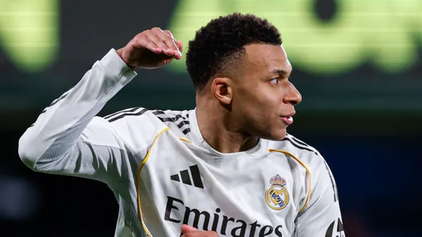 Kylian Mbappé admited that his 'Panenka' goal was dedicated by Brahim Díaz - X @RealMadrid