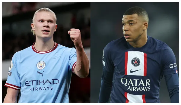 Kylian Mbappé and Erling Haaland