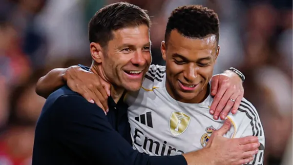 Kylian Mbappé and Xabi Alonso - Real Madrid