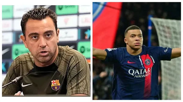 Kylian Mbappé and Xavi Hernandez