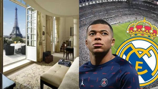 Kylian Mbappe could leave an incredible luxury mansion in Paris to join Real Madrid.