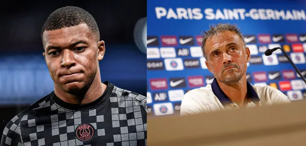 Kylian Mbappé did not participate in PSG's draw against Lorient.