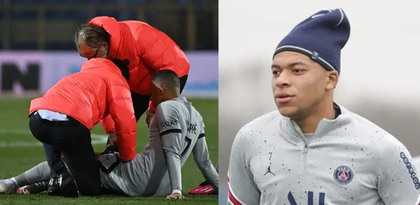 Kylian Mbappe got hurt, and Bayern Munich are aware of it.