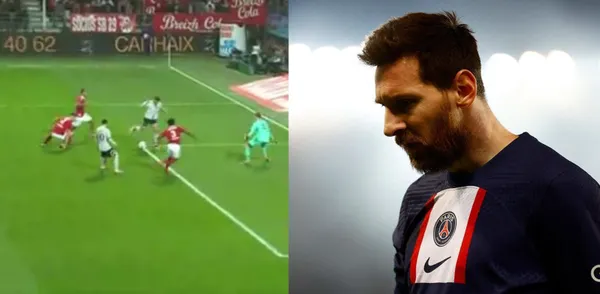 Kylian Mbappe had the 2-1 on this boots, but he chose not to pass the ball to Messi, and missed.