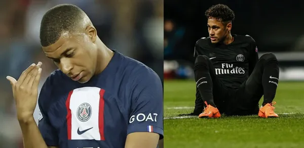 Kylian Mbappe had to change his mind about Neymar leaving PSG…