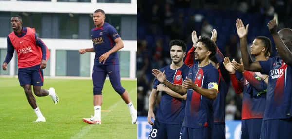 Kylian Mbappé is back at PSG's training sessions.