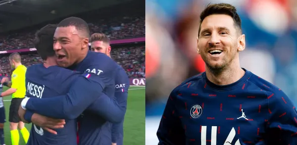 Kylian Mbappe just made history with PSG, and Messi had something to say on his social media.