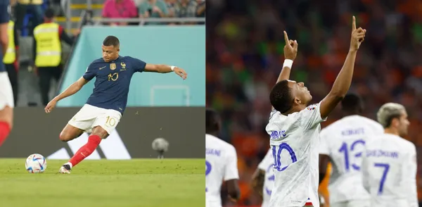 Kylian Mbappé leads France into a new win.