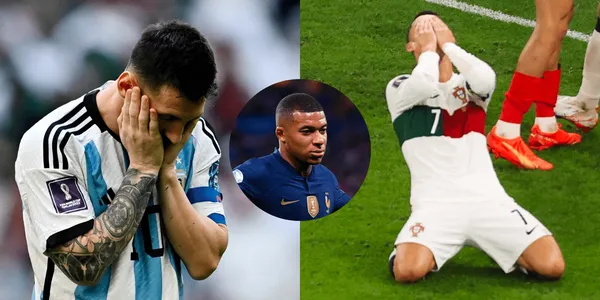 Kylian Mbappe made a comment on Cristiano's Instagram.