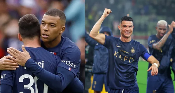 Kylian Mbappé received a low blow from his idol, Cristiano Ronaldo.