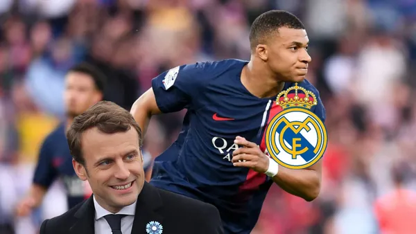 Kylian Mbappé set to celebrate a goal he scored for PSG this season.