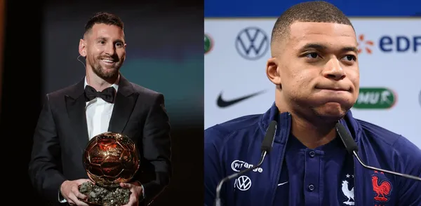 Kylian Mbappé talked about Lionel Messi's ballon d'or.