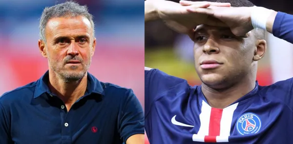 Kylian Mbappé was not expecting this low blow from Luis Enrique.