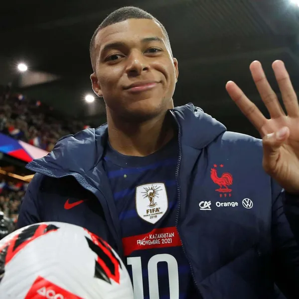 Kylian Mbappé was the star of the match for France last night with four goals. See how much fortune he will withdraw for the goals.