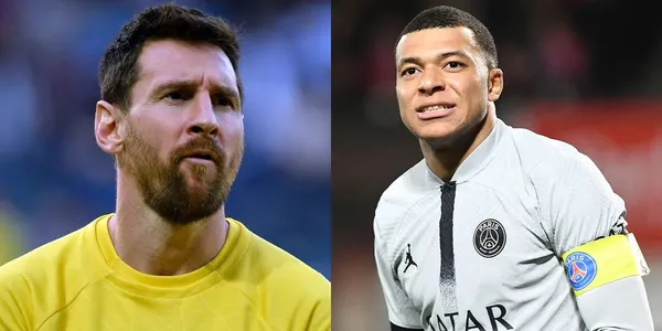 Kylian received the award for best player of the season in France and remembered Lionel.