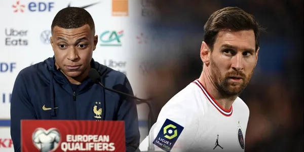 Kylian referred to his development as a player and launched a hidden dart for the Rosario player.