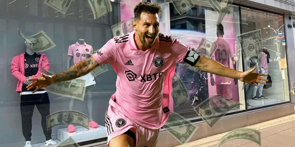 La Pulga generated an unprecedented impact when he arrived at Inter Miami and now the German brand has put him in numbers.