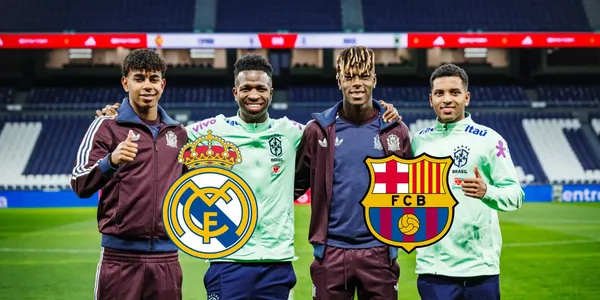 Lamine, Vini, Nico y Rodrygo/FOTO: 20Minutos