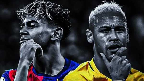 Lamine Yamal y Neymar Jr. PHOTO: Instgram SHAKOJR