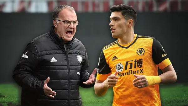 Leeds faces Wolverhampton and coach Bielsa praised the Mexican striker Raul Jimenez