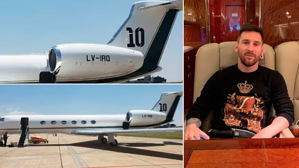 Leo Messi had to buy this plane to travel comfortably alongside his family and friends.