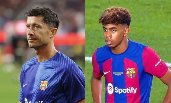 Lewandowski's words on Barcelona's wonderkid