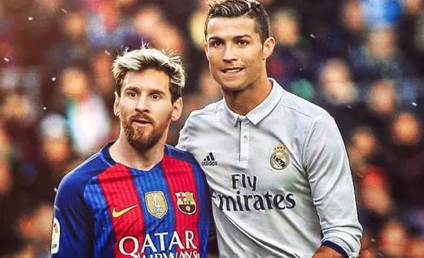 Lionel Messi and Cristiano Ronaldo