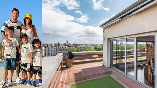 Lionel Messi and his family will move away from the five star Royal Monceau hotel to their new rented home in the Neuilly-sur-Seine area of Paris after finally settling for the new apartment.