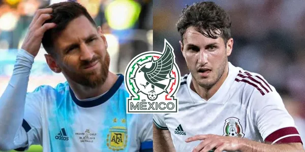 Lionel Messi and his reaction to Santiago Giménez's departure from the Mexican national team