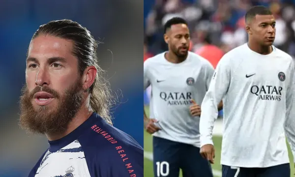 Lionel Messi and his unexpected betrayal at the hands of Sergio Ramos.