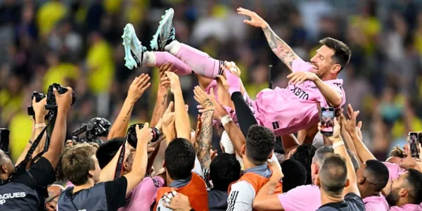 Lionel Messi and Inter Miami lifted the Leagues Cup trophy and became Inter's first title in history