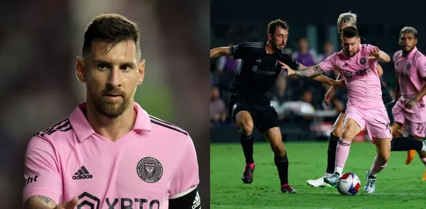 Lionel Messi and Inter Miami tied 0-0 against Nashville, beyond that, look at his discussion with the referee.