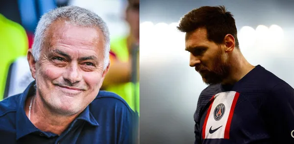 Lionel Messi and Jose Mourinho had some tense moments back in the old days.