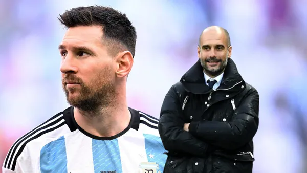 Lionel Messi and Pep Guadiola Photo: FIFpro, Marca