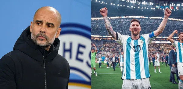 Lionel Messi and Pep Guardiola exchanged statements.