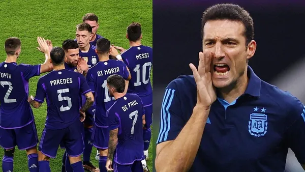 Lionel Messi and Scaloni gave everyone some bad news.