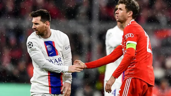 Lionel Messi and Thomas Muller played a Champions League match in 2023