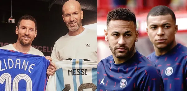 Lionel Messi and Zidane said something that felt like a message to Neymar and Mbappé.