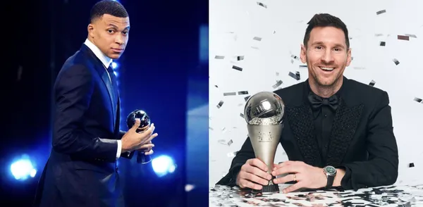 Lionel Messi beat Mbappe at The Best awards, and the French striker gave a message to the Argentine.