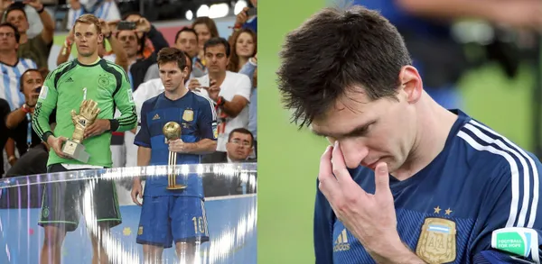 Lionel Messi could've been world champion in 2014, but he wasn't thanks to Higuain's misses.