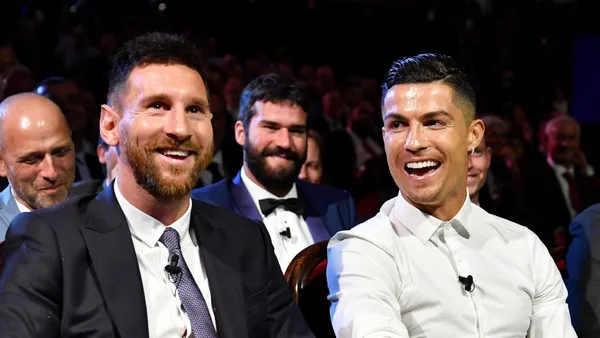 Lionel Messi, Cristiano Ronaldo Photo: Sporting News