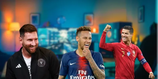 Lionel Messi during a publicity event with Inter Miami in the U.S.