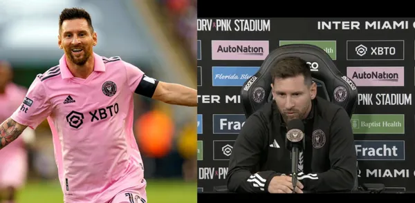 Lionel Messi gave his first press conference as an Inter Miami player.