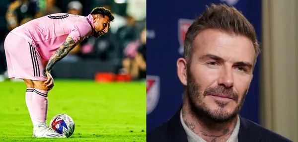 Lionel Messi had a nice gesture with David Beckham's daughter.