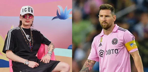 Lionel Messi has millions of fans, and even huge celebrities like Peso Pluma admire the Argentinian.