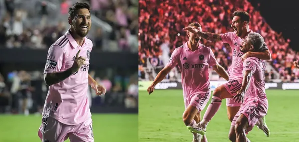 Lionel Messi has the opportunity to score his second goal of the night, but he did this instead.