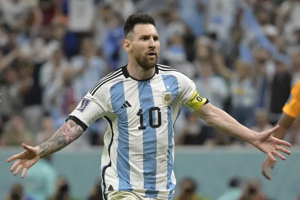 Lionel Messi is having a superb game against Croatia.