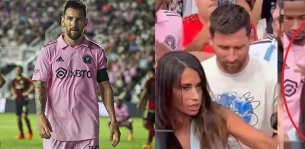 Lionel Messi just had his first scary experience in Miami.