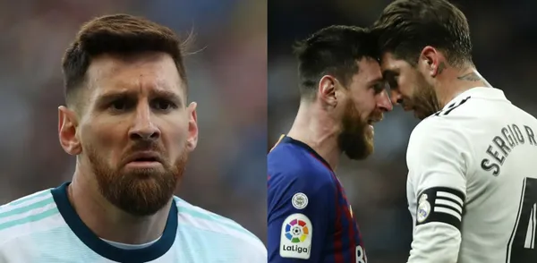 Lionel Messi just heard some bad news about Sergio Ramos.
