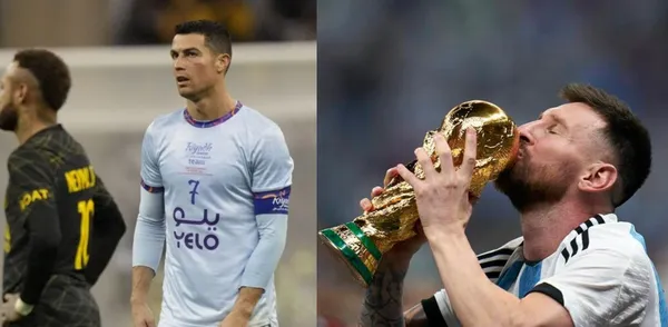 Lionel Messi just won an unpresented award, never seen before.